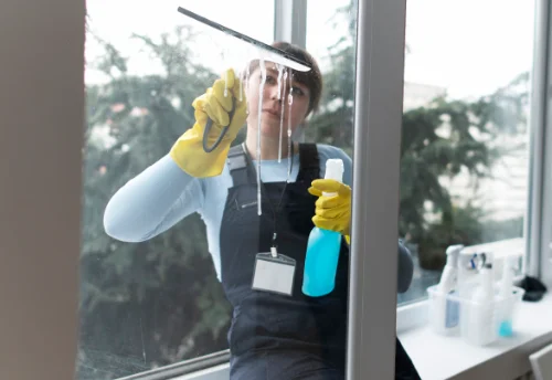 Nettoyage de vitres intérieures et extérieures à Saussignac